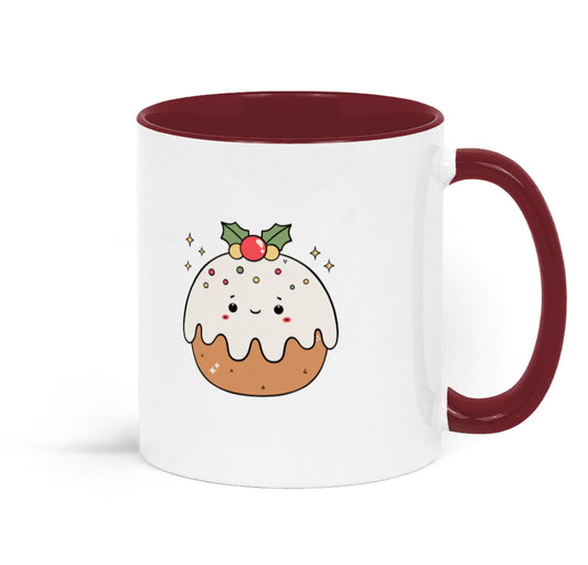 Cute Christmas Pudding Mug