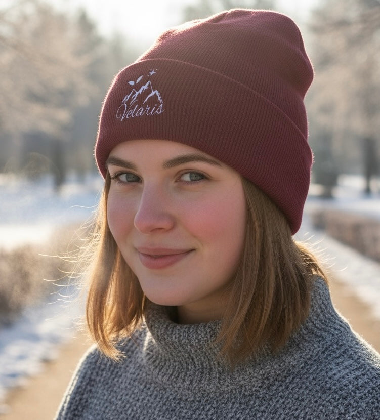 Embroidered Beanie - Velaris 🦇❄️