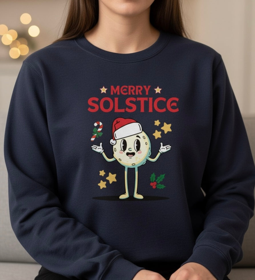 Retro Merry Solstice Sweatshirt
