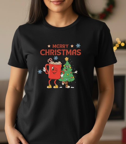 Merry Christmas Retro T-shirt