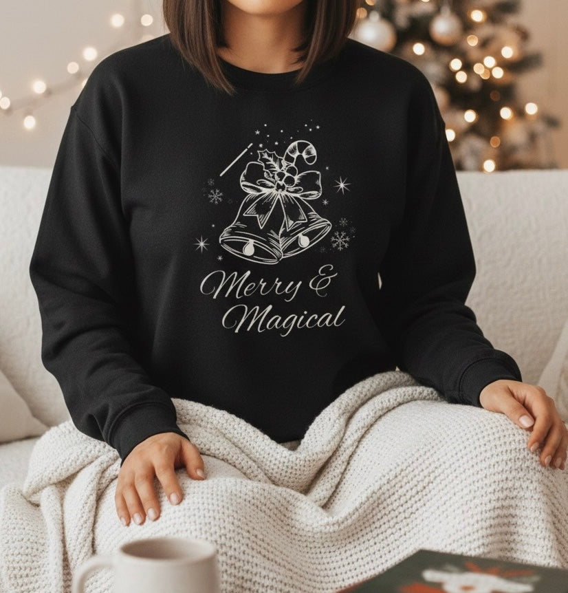 Merry and Magical Christmas Vintage Sweatshirt 🎄