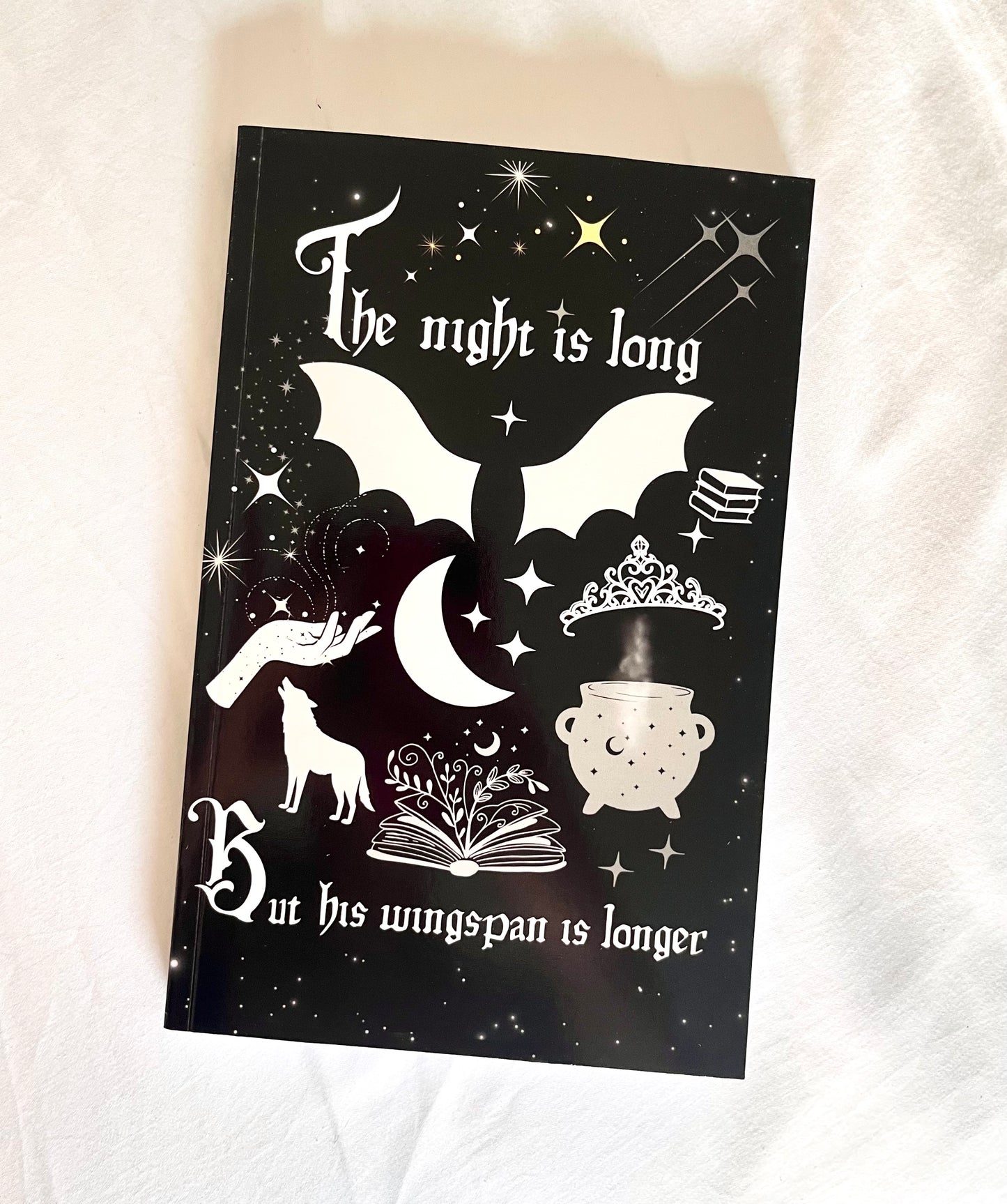 Wingspan ACOTAR Inspired Bat Boys Night Court Notebook