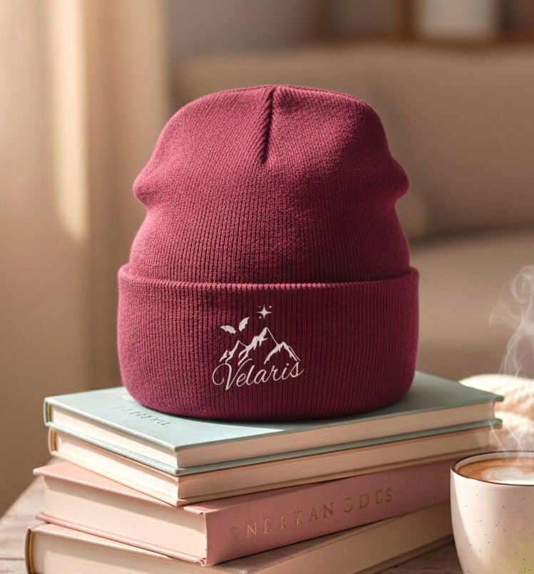 Embroidered Beanie - Velaris 🦇❄️