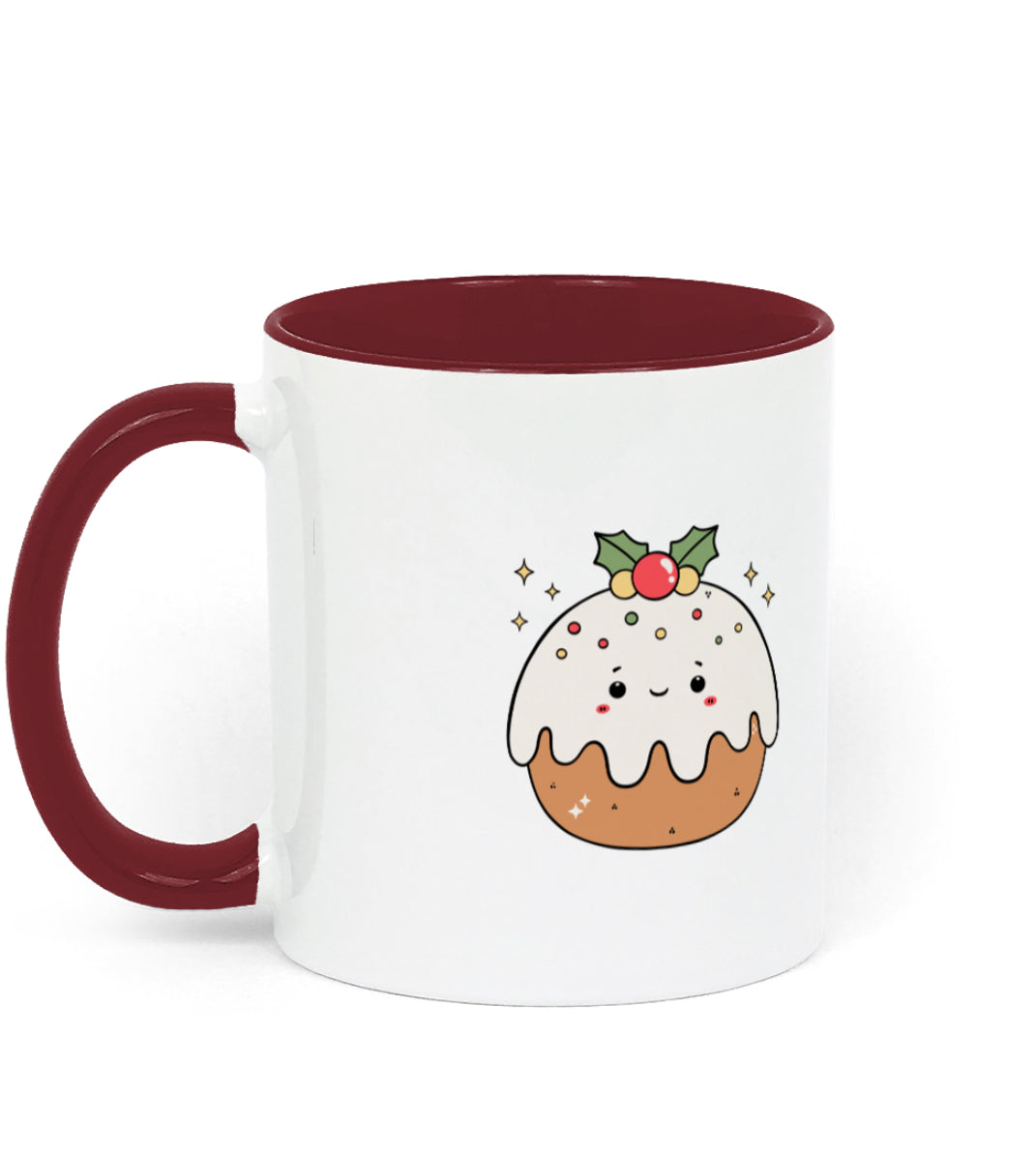 Cute Christmas Pudding Mug