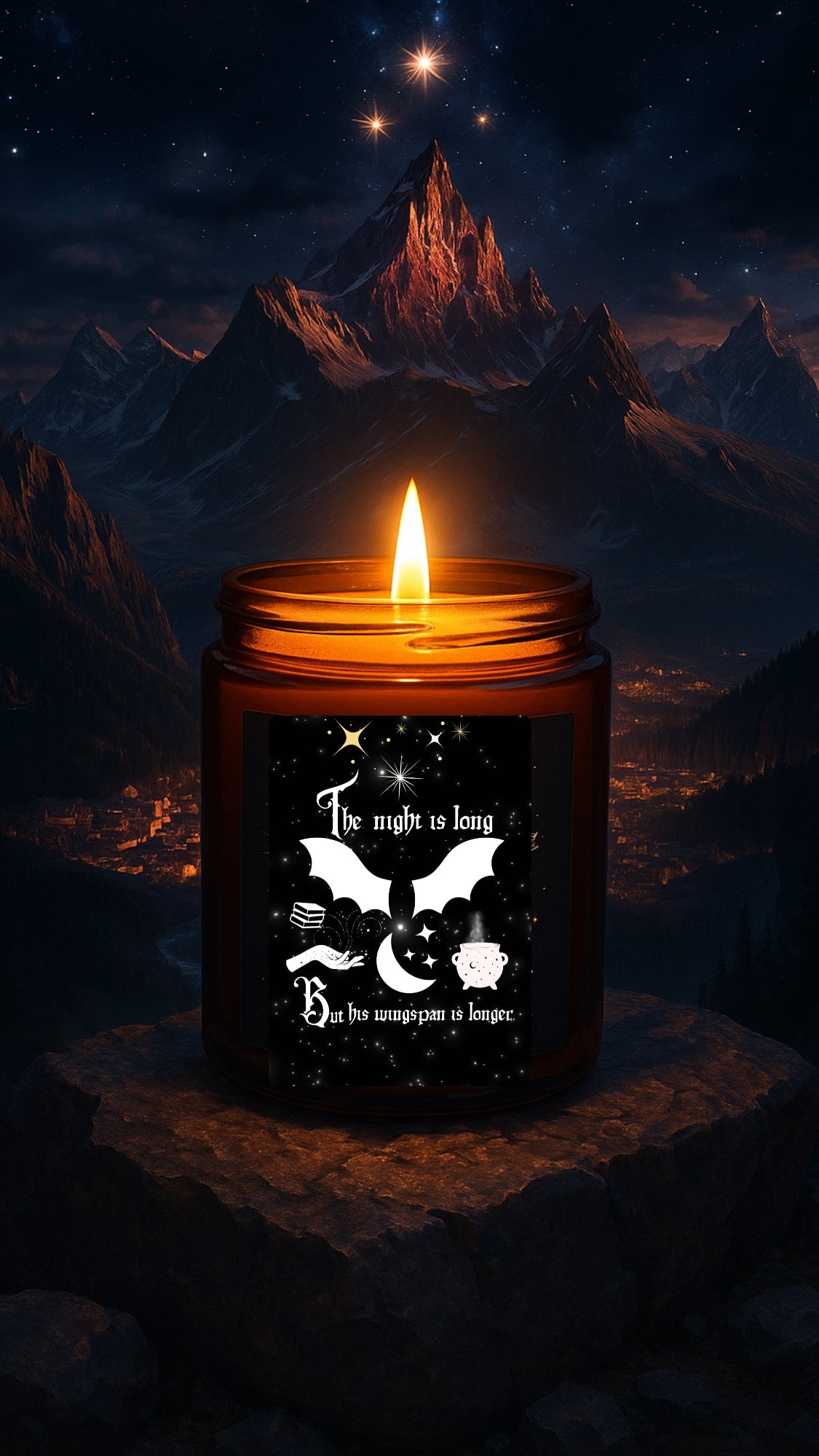 Wingspan ACOTAR Inspired Candle