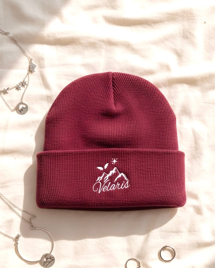 Embroidered Beanie - Velaris 🦇❄️