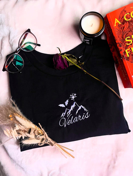 Embroidered Velaris T-shirt ✨