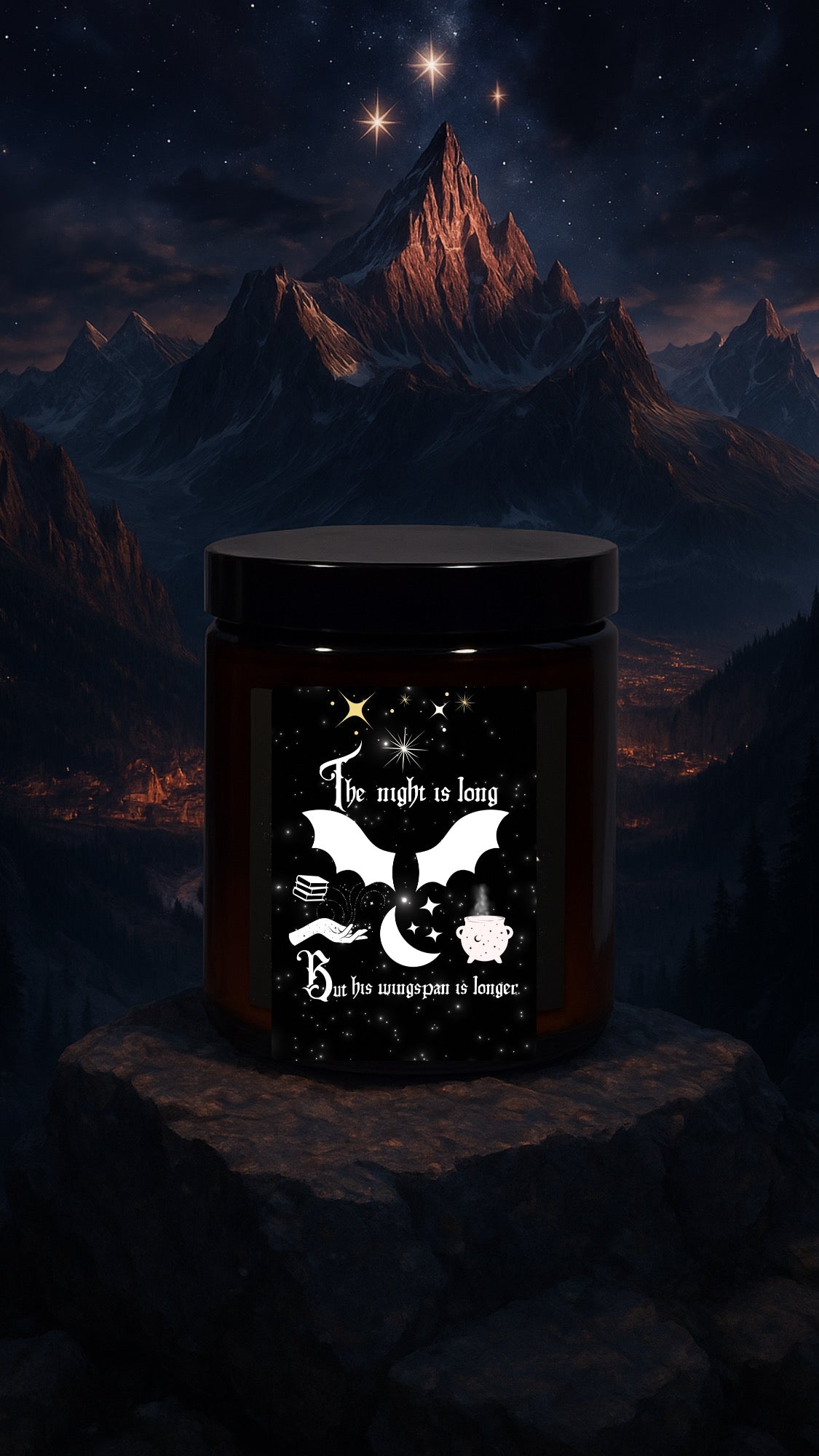 Wingspan ACOTAR Inspired Candle