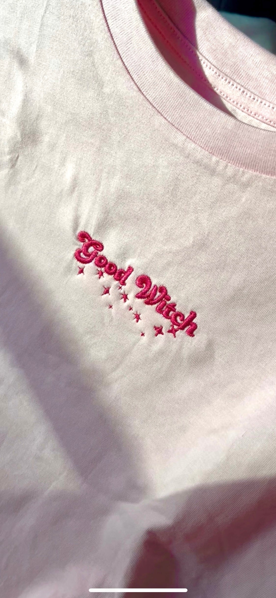 Good Witch Embroidered T-shirt